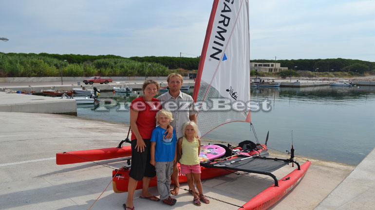 Από τη Δανία στην Πρέβεζα με κανό!