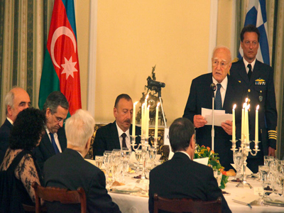 Παπούλιας: «Καίριας σημασίας η ενεργειακή συνεργασία Ελλάδος-Αζερμπαϊτζάν»