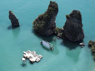 Ο πρώτος πλωτός κινηματογράφος είναι γεγονός!