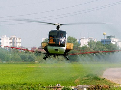 Ελικόπτερα εναντίον κουνουπιών στην Πελοπόννησο