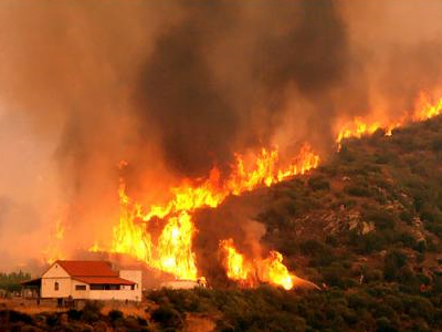 Αυξηση των πυρκαγιών κατά 238% τον Οκτώβριο