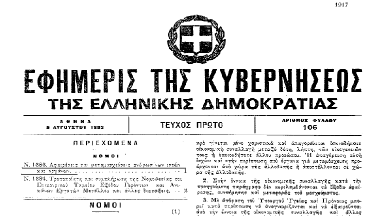 Το κείμενο του ΦΕΚ για το δημοψήφισμα – ποιο είναι το ερώτημα Το κείμενο του ΦΕΚ για το δημοψήφισμα – ποιο είναι το ερώτημα