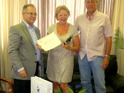 Επισκέπτονται την Κρήτη επί 32 χρόνια και τιμήθηκαν