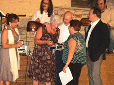 Ζεύγος Γάλλων φιλελλήνων τιμήθηκε από τον Δήμο Ρεθύμνου