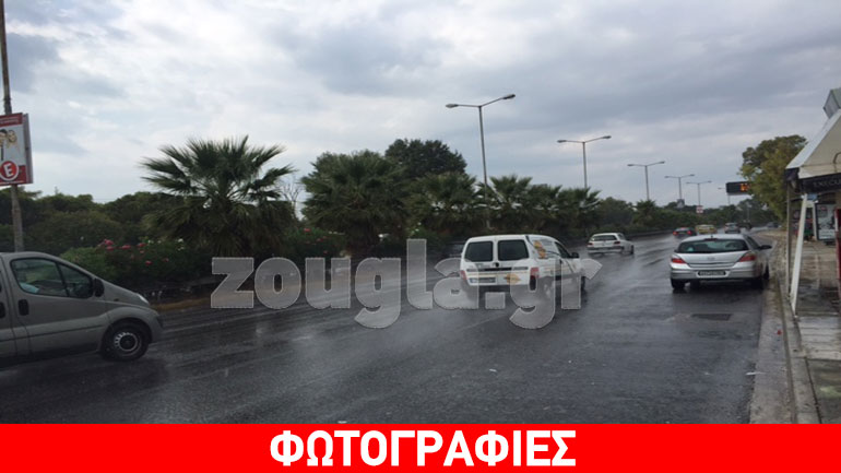 Ξαφνική μπόρα στα νότια προάστια