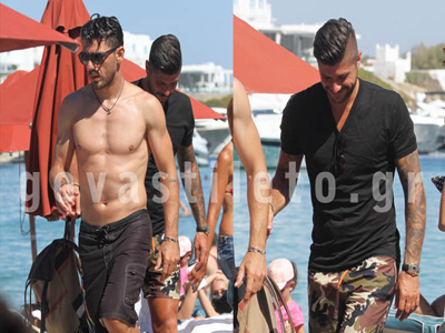 Διακοπές στη Μύκονο για Κώστα Κατσουράνη και Μιχάλη Σηφάκη