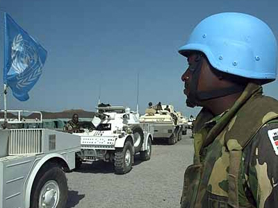 Κυανόκρανος έπεσε νεκρός σε ενέδρα στο Νταρφούρ