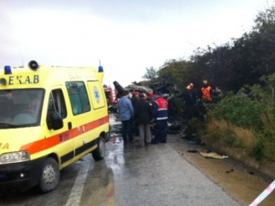 Τραγικό τροχαίο δυστύχημα με δύο ηλικιωμένους στη Μάνη