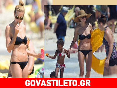 Οι κοιλιακοί της Heidi Klum  «κλέβουν» την παράσταση!