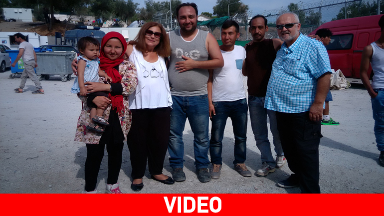 Ζευγάρι Μυτιληνιών άνοιξε την πόρτα του σπιτιού του για οικογένεια μεταναστών