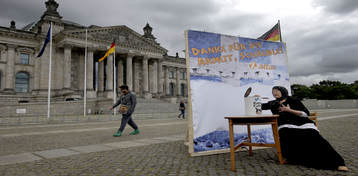 Ευχαριστούμε για τη φτώχεια, κύριε Σόιμπλε