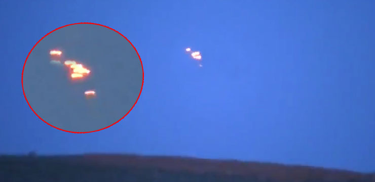 Περίεργα φώτα στην περιοχή Αστραχάν