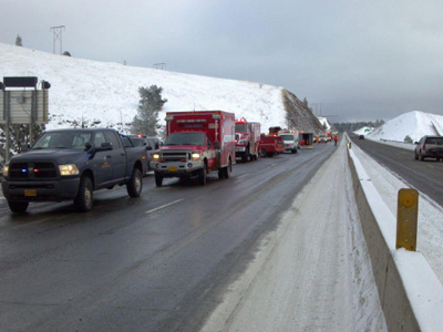 Τραγικό τροχαίο δυστύχημα σε χιονισμένο δρόμο στο Όρεγκον των ΗΠΑ