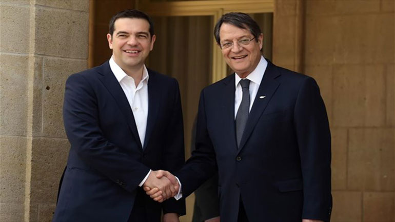 Τηλεφωνική επικοινωνία Τσίπρα-Αναστασιάδη εν όψει της Συνόδου Κορυφής