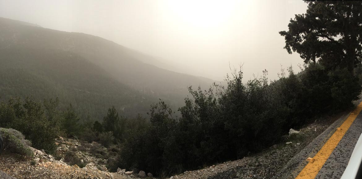 Όταν το λεκανοπέδιο κρύφτηκε