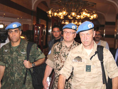 Ο ΟΗΕ αποσύρει τους παρατηρητές του από τη Συρία