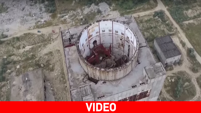 Τα απομεινάρια ενός πυρηνικού εργοστασίου της εποχής του Τσερνόμπιλ