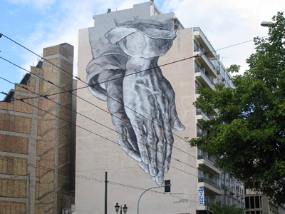 Η πόλη ομορφαίνει με τη «Ζωγραφική επί των τυφλών Όψεων των κτιρίων»