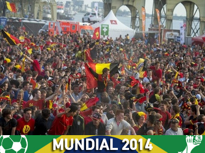 Πανηγύρισε τη νίκη του Βελγίου πάνω σε άγαλμα, έπεσε και σκοτώθηκε