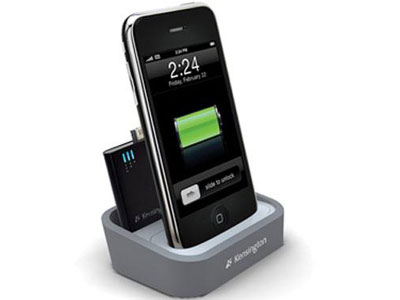 Kensington Charging Dock with Mini Battery Pack…φορτιστής για iPhone / iPod και ταυτόχρονα εξτρά μπαταρία για ακόμα περισσότερες ώρες χρήσης