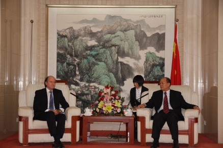 Συνάντηση Τσαβλίρη με υπουργό Μεταφορών της Κίνας