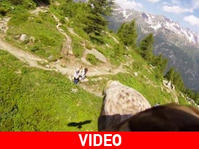 Οι χαμηλές πτήσεις… ενός αετού