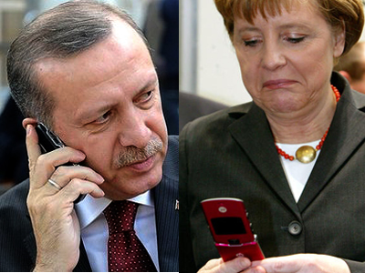 Ερντογάν-Μέρκελ: Τα είπαν από το τηλέφωνο Ερντογάν-Μέρκελ: Τα είπαν από το τηλέφωνο