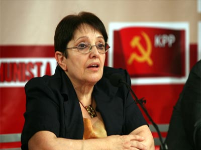 Στον Βόλο η Αλέκα Παπαρήγα την Τετάρτη