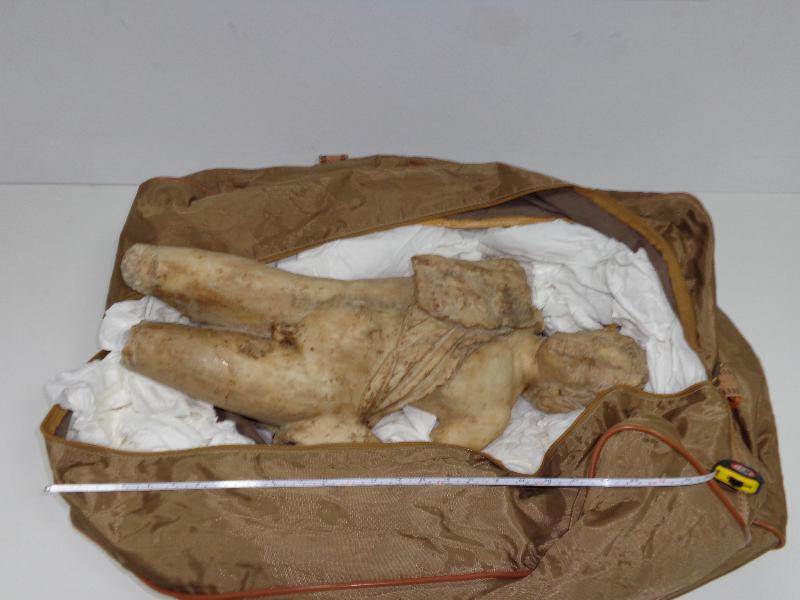 To άγαλμα του 1 εκατ. ευρώ