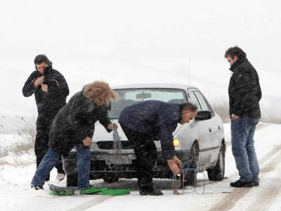 Αχαΐα: Πού χρειάζονται αλυσίδες