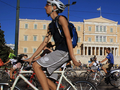 Στροφή στο ποδήλατο λόγω κρίσης