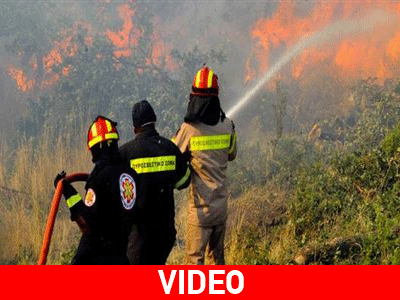 Υπό μερικό έλεγχο η φωτιά στην Κίσαμο
