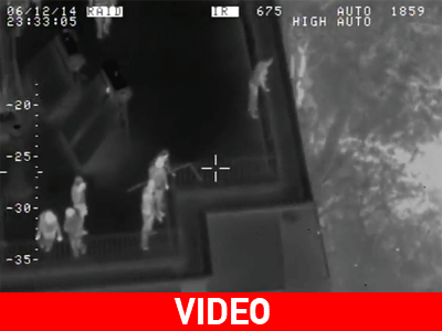 Βίντεο από τις λήψεις του ελικοπτέρου της ΕΛ.ΑΣ. στα Εξάρχεια