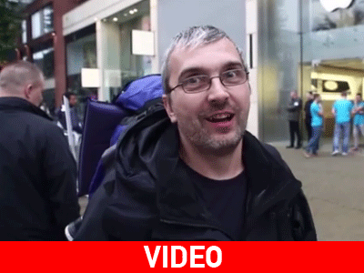Περίμενε δύο ημέρες στην ουρά για το iPhone 6 ώστε να σώσει τον γάμο του