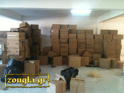 Έφοδος του ΣΔΟΕ σε αποθήκη με λαθραία προϊόντα