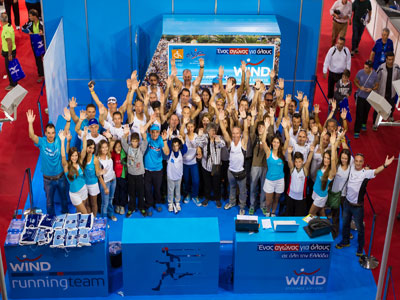 Τρέχουν με τη ΦΛΟΓΑ στην καρδιά τους και τη στήριξη της WIND