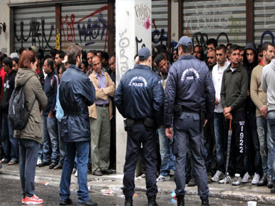 Εντοπισμός και σύλληψη 58 παράνομων μεταναστών