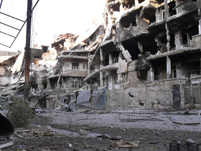 Ο συριακός στρατός έριξε βόμβες διασποράς