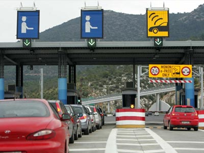 Αυξάνονται οι τιμές των διοδίων από τη Δευτέρα