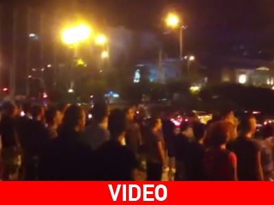 Συγκέντρωση μελών εθνικιστικών οργανώσεων στο Σύνταγμα