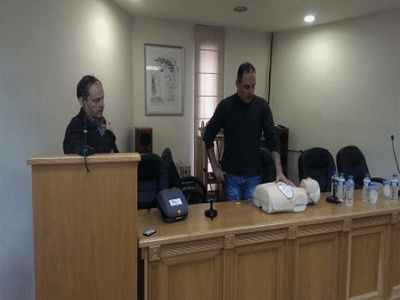 Aπινιδωτές στο Δικαστικό Μέγαρο Λάρισας