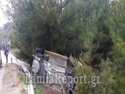 «Άγιο» είχε νεαρός Τρικαλινός οδηγός