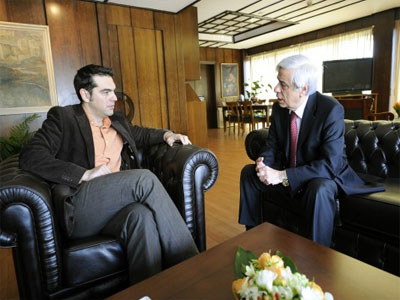 Συνάντηση Τσίπρα – Παυλόπουλου στο Μαξίμου