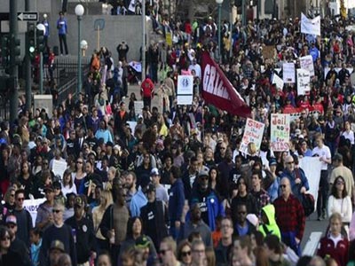 ΗΠΑ: Διαδηλώσεις στη μνήμη του Μάρτιν Λούθερ Κινγκ