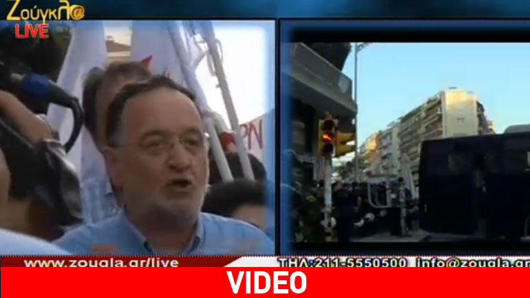 Λαφαζάνης στη Ζούγκλα: Καμία ψήφο σε μνημονιακά κόμματα