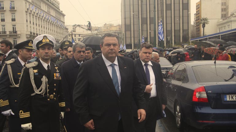 Πενθήμερη άδεια απένειμε ο Π. Καμμένος για την παρέλαση