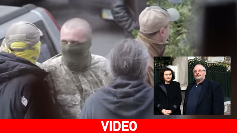 Ουκρανοί ακροδεξιοί επιτέθηκαν σε Ν. Βαλαβάνη και Κ. Ήσυχο Ουκρανοί ακροδεξιοί επιτέθηκαν σε Ν. Βαλαβάνη και Κ. Ήσυχο