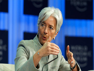 Επίσκεψη της Κριστίν Λαγκάρντ στο Βουκουρέστι