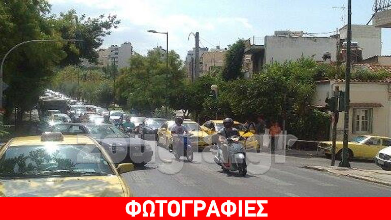 Τροχαίο κοντά στο πρώτο νεκροταφείο Αθηνών