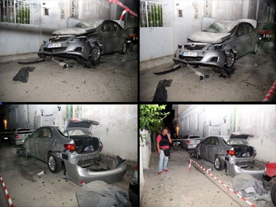 Ανάληψη ευθύνης για τη βόμβα σε Ι.Χ. σωφρονιστικού υπαλλήλου